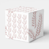 Ballotins Boîtes de faveurs de mariage | Styles miniatures e (Arrière)