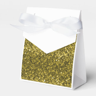 Ballotins Boîtes de Faveurs en Feuille d'Or