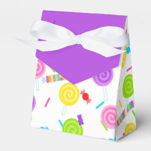 Ballotins Boîtes de friandises de bonbons violets