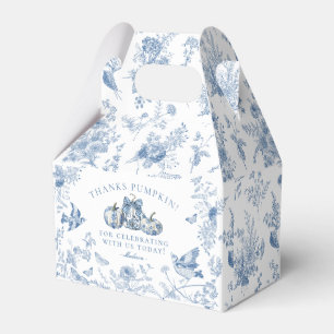 Ballotins Boîtes de friandises en toile bleue pour la fête f