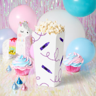 Ballotins Boîtes de maïs crayon violet