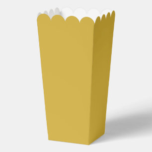 Ballotins Boîtes de pop-corn en métal or glamour pour Giv ca