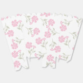Ballotins Boîtes de pop-corn florales rose profond chic pour (Déplié)