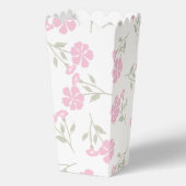 Ballotins Boîtes de pop-corn florales rose profond chic pour (Recto)