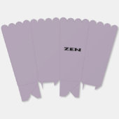 Ballotins Boîtes de pop-corn noir zen (Déplié)