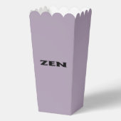Ballotins Boîtes de pop-corn noir zen (Recto)