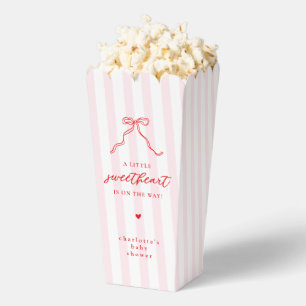Ballotins Boîtes de Popcorn pour Baby Shower Little Sweethea