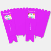 Ballotins Boîtes de Popcorn publicitaires sur mesure pour En (Déplié)