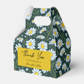 Ballotins Boîtes de remerciement florales (Arrière)