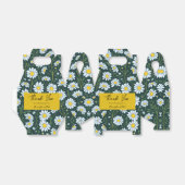 Ballotins Boîtes de remerciement florales (Déplié)