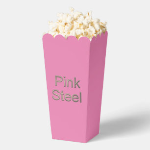 Ballotins Boîtes pop rose en acier