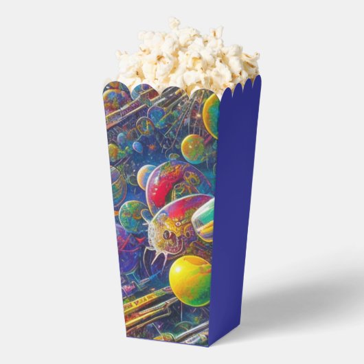 Ballotins Boîtes popcorn Space Race (Sauté)