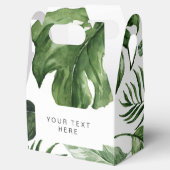Ballotins Boîtes Tropical green feuille Party Favoriser (Ouvert)
