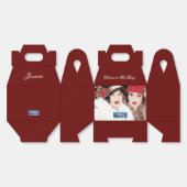 Ballotins Boîtier à grilles 1 Burg(Winter Red 2) RFPMDesigns (Déplié)