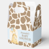 Ballotins Boîtier Baby shower Giraffe (Ouvert)