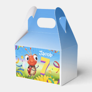 Ballotins Boîtier de fête d'anniversaire personnalisé 7 ans