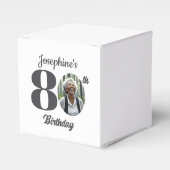 Ballotins Bold 80th Birthday Party Photo  (Verso)