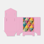 Ballotins Bold Geometric Triangle Pattern  (Déplié)