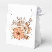 Ballotins Bon thanksgiving de noms de script de fleurs d'aut (Arrière)