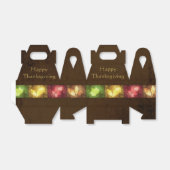 Ballotins Bon thanksgiving Grunge Feuilles (Déplié)