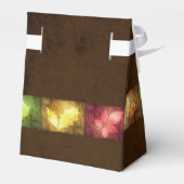 Ballotins Bon thanksgiving Grunge Feuilles (Arrière)