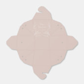 Ballotins Bon thanksgiving Motif à feuille blanche (Déplié)