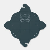 Ballotins Bon thanksgiving motif vert foncé (Déplié)