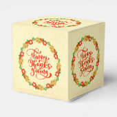 Ballotins Bon thanksgiving Red Gold Wreath (Arrière)