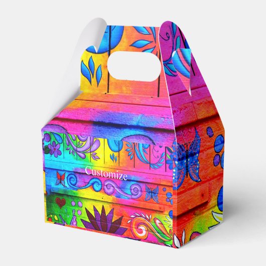 Ballotins bonbon d'hippie psychédélique des années 70 (Verso)