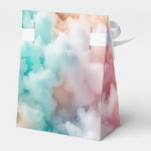 Ballotins Bonbons en coton mariage Abstrait (Arrière)