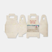 Ballotins bonhomme de neige de sable sur la plage (Déplié)