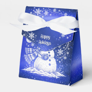 Ballotins Bonhomme de neige joyeux faveur de vacances