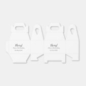 Ballotins Bonjour 21e anniversaire ajouter nom date simple m (Déplié)