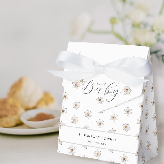 Ballotins Bonjour Baby Spring Daffodil Baby shower