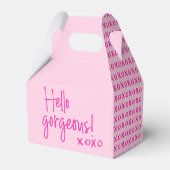 Ballotins Bonjour Magnifique XOXO Rose Chic (Arrière)