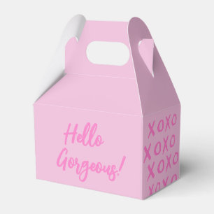 Ballotins Bonjour Magnifique ! XOXO rose mignon Ballotin