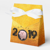 Ballotins Bonne année PIg 2019 Ballotin d'or 3D original 1T (Verso)