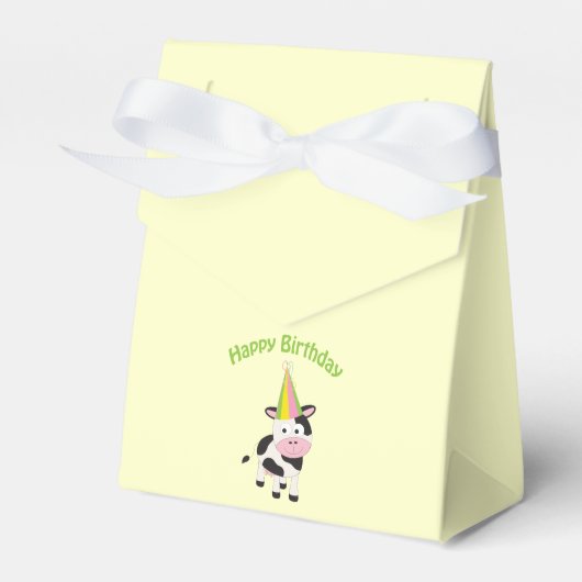 Ballotins Bonne vache d'anniversaire (Verso)