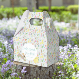 Ballotins Bonnets de Pâques mignons Tulipes de printemps Fle