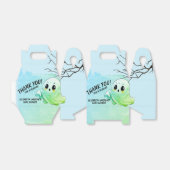 Ballotins Boo Baby shower Halloween Bleu à thème mignonne fê (Déplié)