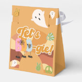 Ballotins Boo-gie halloween anniversaire de enfant rétro (Arrière)