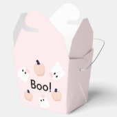 Ballotins Boo Halloween Ghost Girl & Citrouille mignon rose (Ouvert)