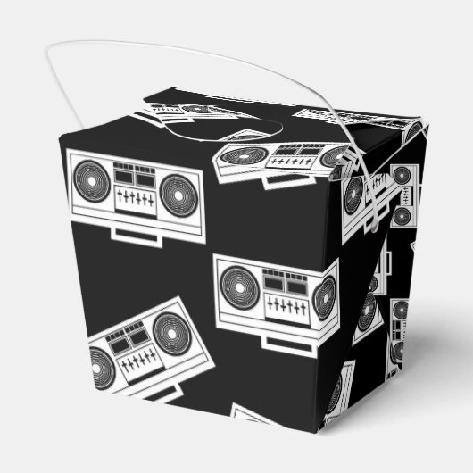 Ballotins Boombox de musique Imprimer Boombox Motif d'art No (Arrière)