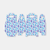 Ballotins Boomerangs Bleus Rétro (Déplié)