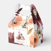 Ballotins Bordo Peach Fuzz Vin thème Bachelorette Party (Arrière)