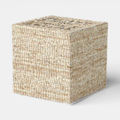 Ballotins Bordure de coquillage sur Mariage de poids Brown (Arrière)