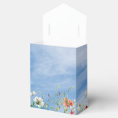 Ballotins Bordure fleur sauvage et papillon (Ouvert)