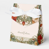 Ballotins Bordure ornée victorienne avec Mariage Fleur sauva (Verso)