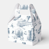 Ballotins Boston Toile Blue (Arrière)