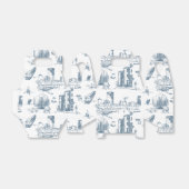 Ballotins Boston Toile Blue (Déplié)